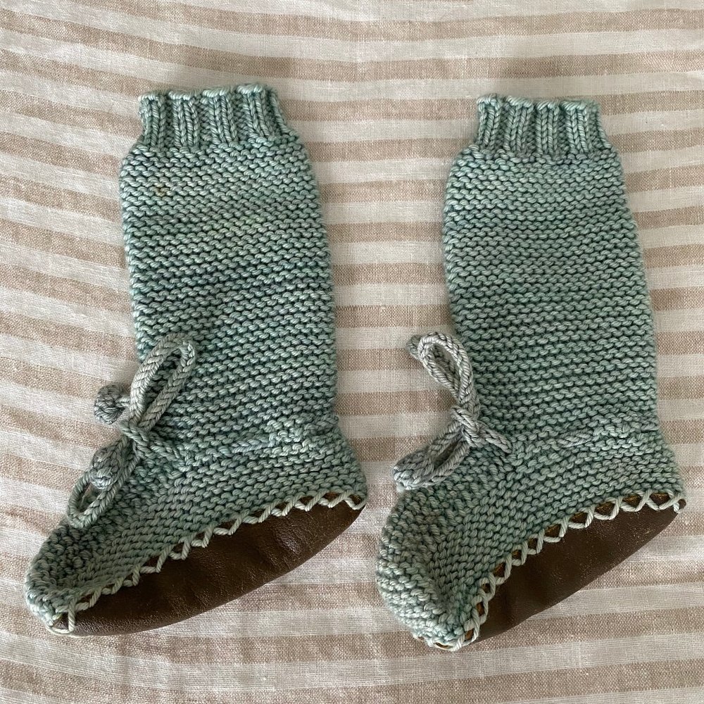 Misha & Puff Tall Day Hike Booties, Sage, 6-12 m